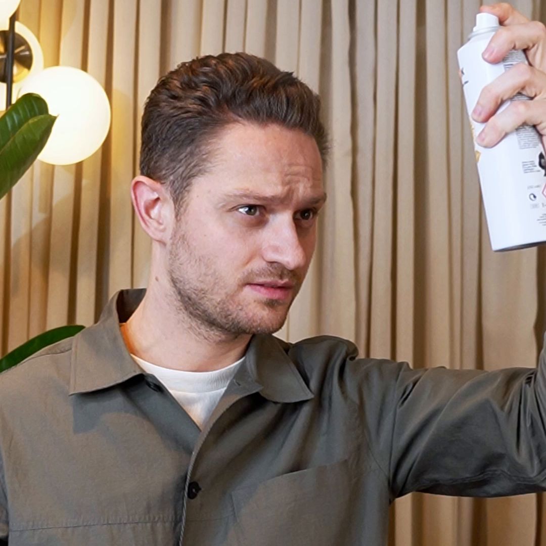 Spray i håret